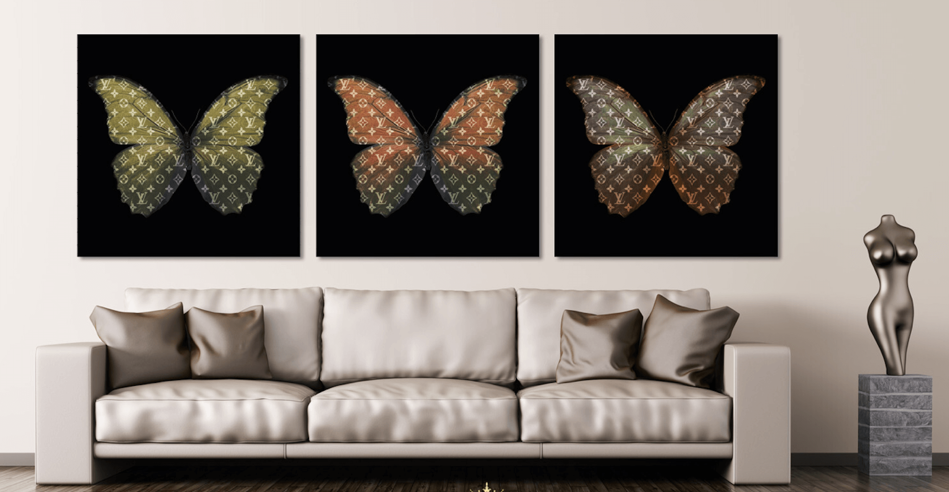Butterfly Louis Vuitton - Imperial Furniture